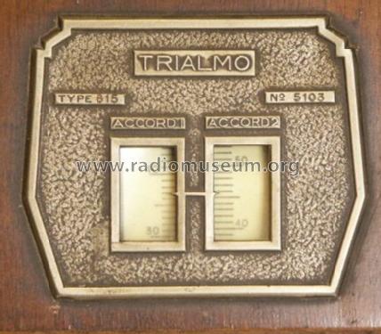Super-Trialmo-Réseau 615; Trialmo, Compagnie (ID = 717408) Radio