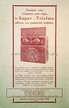 Super-Trialmo 505 Valise; Trialmo, Compagnie (ID = 1746156) Radio