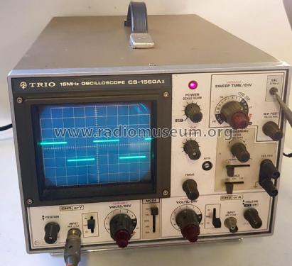 15 MHz Dual Trace, Triggered Sweep Equipment Kenwood, Trio