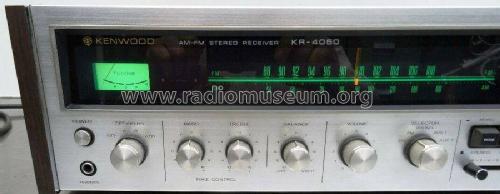 AM-FM Stereo Receiver KR-4050; Kenwood, Trio- (ID = 2503997) Radio