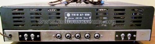 Trio AM FM Stereo Tuner AF-220; Kenwood, Trio- (ID = 2602403) Radio