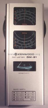 Grid-Dip-Meter DM-81; Kenwood, Trio- (ID = 520275) Equipment