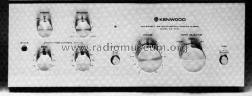 Stereo Integrated Amplifier KA-3700; Kenwood, Trio- (ID = 573874) Ampl/Mixer