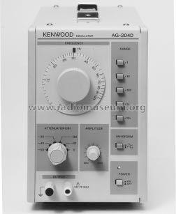 Oscillator AG-204D; Kenwood, Trio- (ID = 1372779) Ausrüstung