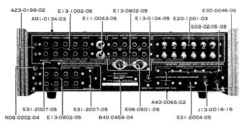 Solid State Stereo Amplifier KA-7002; Kenwood, Trio- (ID = 1784657) Ampl/Mixer