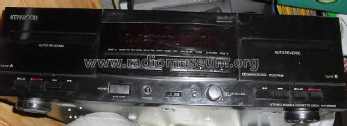 Stereo Double Cassette Deck KX-W6080; Kenwood, Trio- (ID = 1435883) R-Player