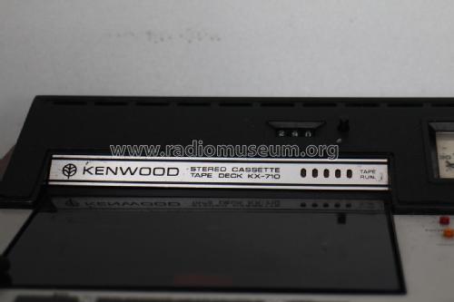 Stereo Cassette Tape Deck KX-710; Kenwood, Trio- (ID = 1785375) Reg-Riprod