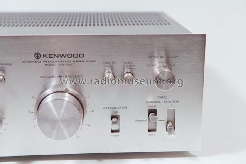 Stereo Integrated Amplifier KA-5500 Ampl/Mixer Kenwood