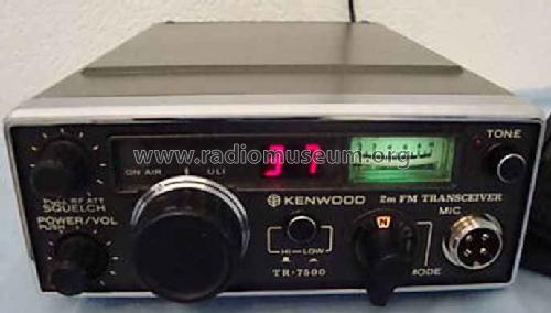 TR-7500; Kenwood, Trio- (ID = 596584) Amat TRX