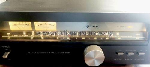 Trio AM-FM Stereo Tuner KT-3133 Radio Kenwood, Trio- | Radiomuseum