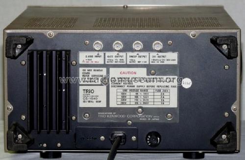 Triple Trace Oscilloscope CS-1040; Kenwood, Trio- (ID = 660782) Equipment