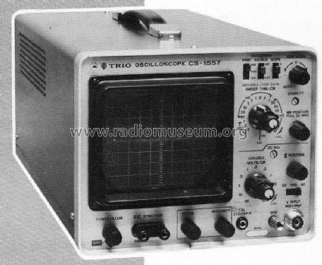 Wide Band Oscilloscope CS-1557; Kenwood, Trio- (ID = 926465) Equipment