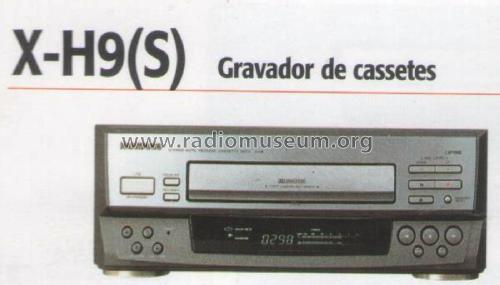 Stereo Auto Reverse Cassette Deck X-H9; Kenwood, Trio- (ID = 2158201) R-Player