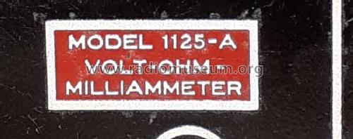 Volt-Ohm-Milliammeter 1125-A; Triplett Electrical (ID = 2583575) Equipment