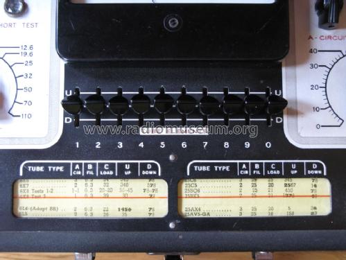 Tube Tester 3413-A; Triplett Electrical (ID = 541955) Equipment