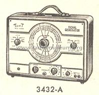 Signal Generator 3432-A; Triplett Electrical (ID = 227531) Equipment