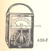 Volt-Ohm-Meter 630-T; Triplett Electrical (ID = 227525) Equipment