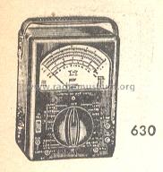 Volt-Ohm-Meter 630; Triplett Electrical (ID = 227439) Equipment