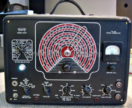 FM-AM Signal Generator 3433; Triplett Electrical (ID = 644118) Equipment