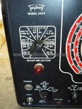 FM-AM Signal Generator 3433; Triplett Electrical (ID = 644122) Equipment