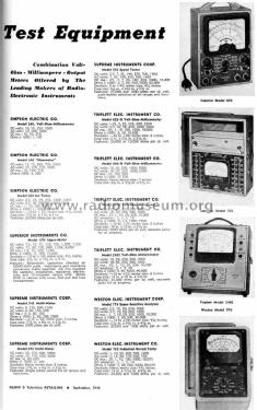 Multimeter 666H; Triplett Electrical (ID = 1147126) Equipment