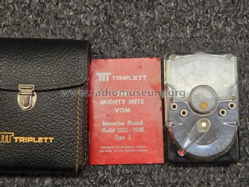 Volt-Ohm-Milliammeter 310-C; Triplett Electrical (ID = 3043464) Equipment