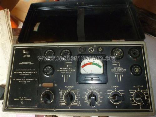 Professional Radio Tube Tester 1185; Triplett Electrical (ID = 1393513) Equipment