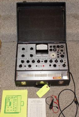 Tube Analyzer 3444-A; Triplett Electrical (ID = 1935809) Equipment