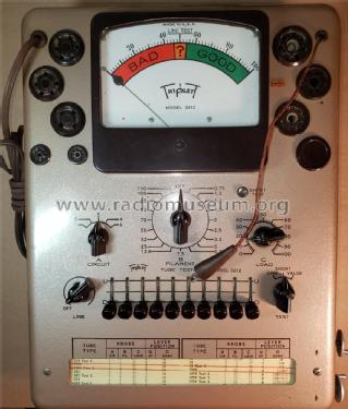 Tube Tester 3212; Triplett Electrical (ID = 2676448) Equipment