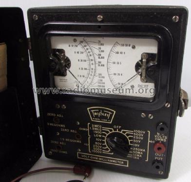 Volt-Ohm-Milliammeter 1200-A; Triplett Electrical (ID = 1942607) Equipment