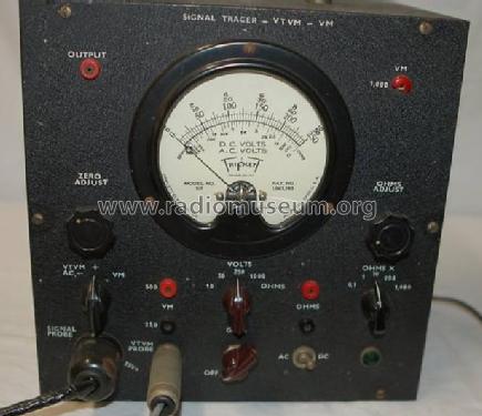 Signal Tracer - VTVM - VM 521; Triplett Electrical (ID = 653071) Equipment