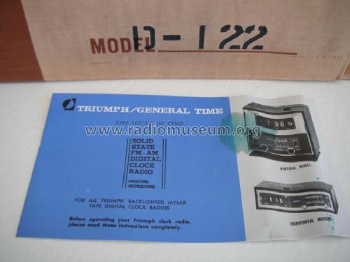 D-122 ; Triumph Electronics (ID = 2636060) Radio