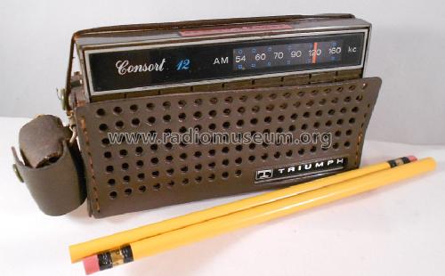 Triumph Consort 12 ; Triumph Electronics (ID = 1396533) Radio