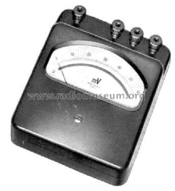 Drehspul-Volt- und Millivoltmeter PATv; Trüb, Täuber & Co. (ID = 1060515) Equipment