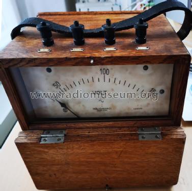 Dreheisen-Voltmeter 150 V, 300 V, 600 V; Trüb, Täuber & Co. (ID = 2717460) Equipment