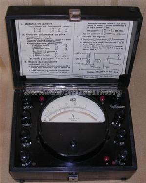 Volt-Ohmmeter ; Trüb, Täuber & Co. (ID = 560923) Equipment