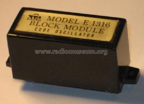 Block Module Code Oscillator E 1316; TTC Quality (ID = 1858524) Amateur-D