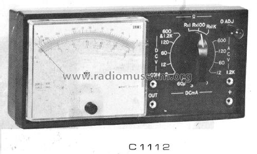 Multimeter C1112; TTC Quality (ID = 1282452) Equipment