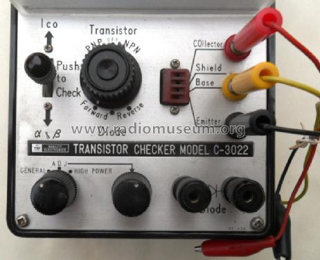 Transistor-Tester C-3022; TTC Quality (ID = 1538835) Equipment