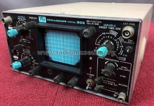 Dual trace oscilloscope 303; TTM Electronics (ID = 2224998) Equipment