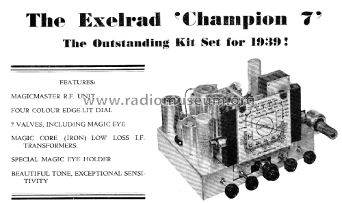 Exelrad Champion 7 ; Turnbull & Jones Ltd (ID = 2988271) Kit