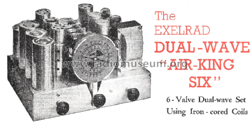 Exelrad Dual-Wave Air-King Six 6DX1; Turnbull & Jones Ltd (ID = 2987109) Bausatz