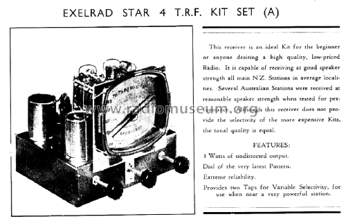 Exelrad Star 4 ; Turnbull & Jones Ltd (ID = 2988960) Radio