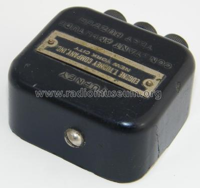 Constant Amplitude Test Buzzer ; Turney, Eugene T., (ID = 1959915) Radio part