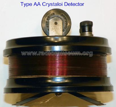 Crystaloi Detector Type AA with Buzzer coupling; Turney, Eugene T., (ID = 1478164) Radio part