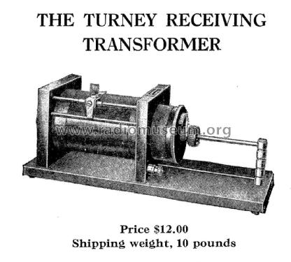 Turney Receiving Transformer ; Turney, Eugene T., (ID = 1861410) mod-pre26