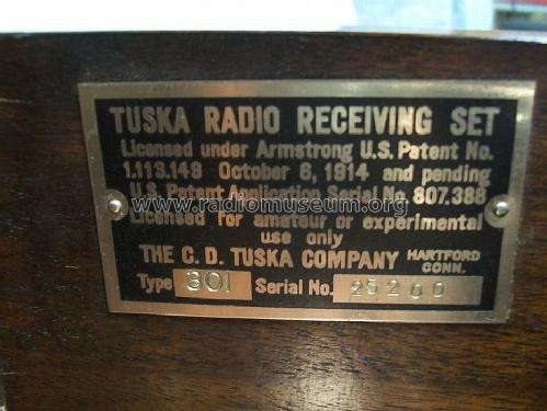 Jr Superdyne 301; Tuska Co., The C.D.; (ID = 1074488) Radio