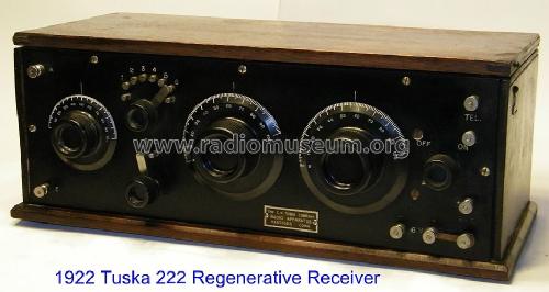 Standard Receiver 222 ; Tuska Co., The C.D.; (ID = 1302284) Radio