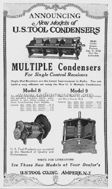 Condenser Model 8 and Model 9 ; U.S.Tool Co Inc, (ID = 1234703) Radio part