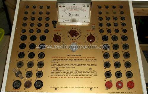 Self Service TV Receiving Tube Tester 2400; U-Test-M, Mfg. Co. (ID = 1340018) Equipment